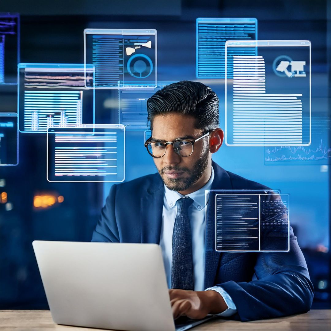 Cómo Hacer Crecer tu Emprendimiento Gracias a Internet 7 Emprendedor trazando su estrategia digital