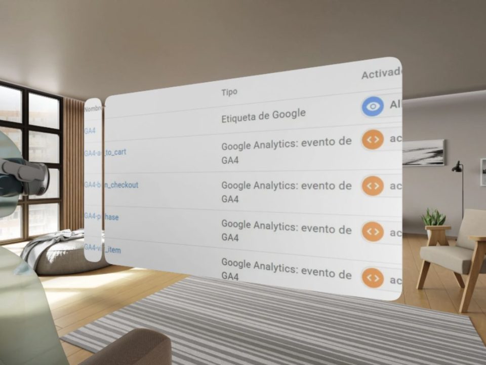 Dashboard Google Tag Manager